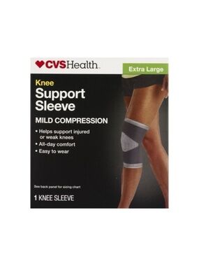 CVS Knee Support Sleeve Extra Large